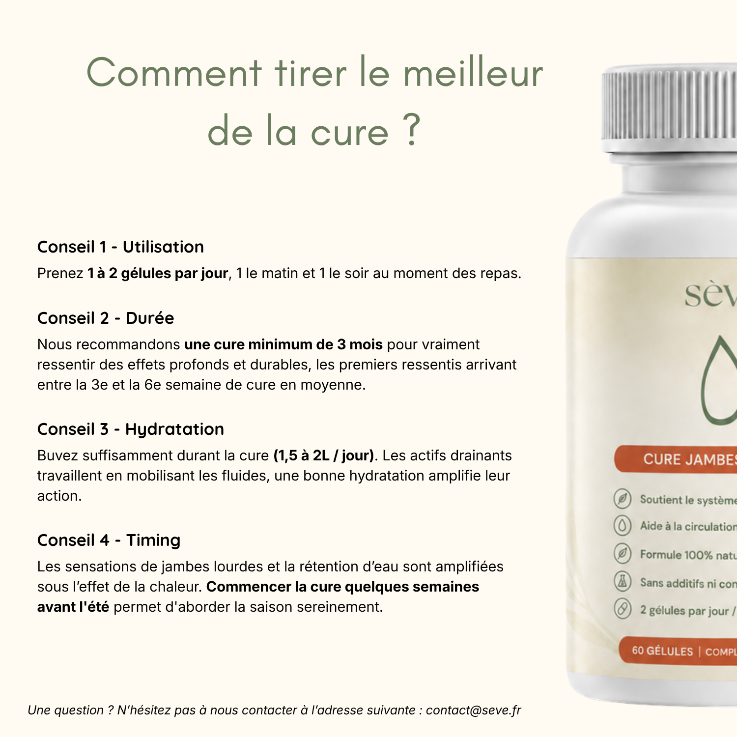 Sève - Cure Jambes Légères